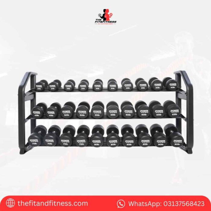 Dumbbell Rack – Compact and Durable Storage Solution for Home & Commercial Gyms by thefitandfitness