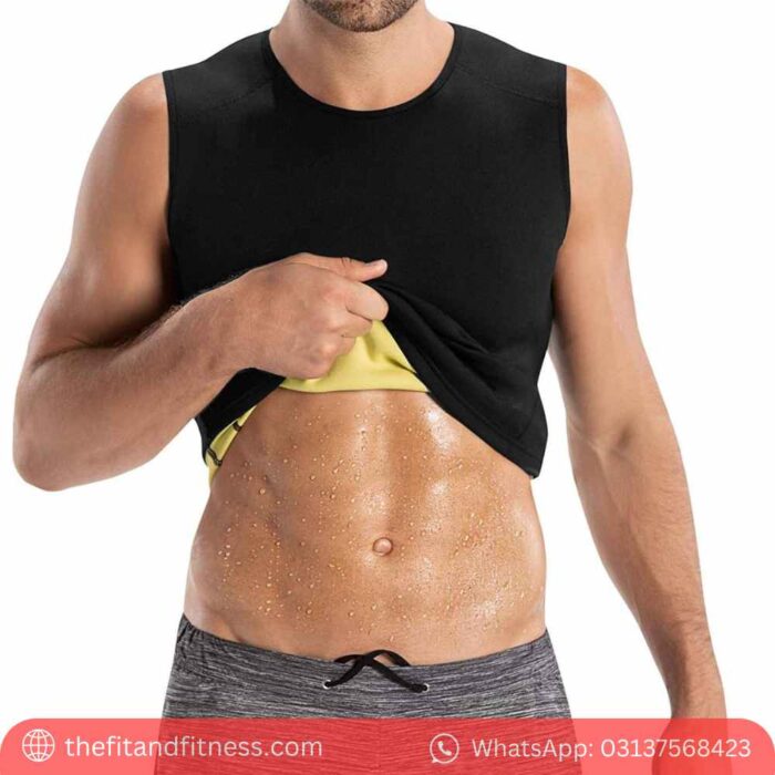 Hot Shaper Thermal Heat Weight Loss Body Shaping T-Shirt for Men & Women - Effective Slimming Solution by thefitandfitness in Pakistan