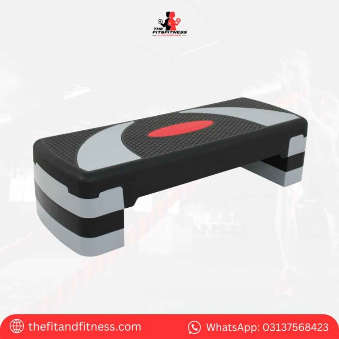 Aerobic Exercise Step with Adjustable Stepper – Gym Aerobic Step for Adjustable Workout in Fitness & Exercise by thefitandfitness in Pakistan