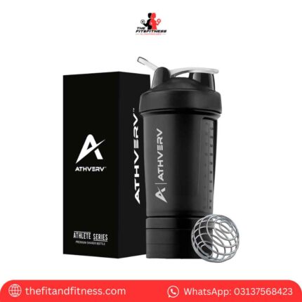 Protein Shaker Blender Bottle – BPA-Free Gym Shaker with Leakproof Design & Compartments by thefitandfitness in Pakistan