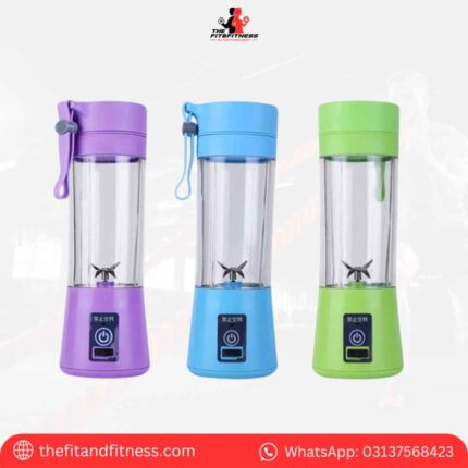 Rechargeable Juicer Blender – Portable USB Blender with 6 Blades by thefitandfitness in Pakistan